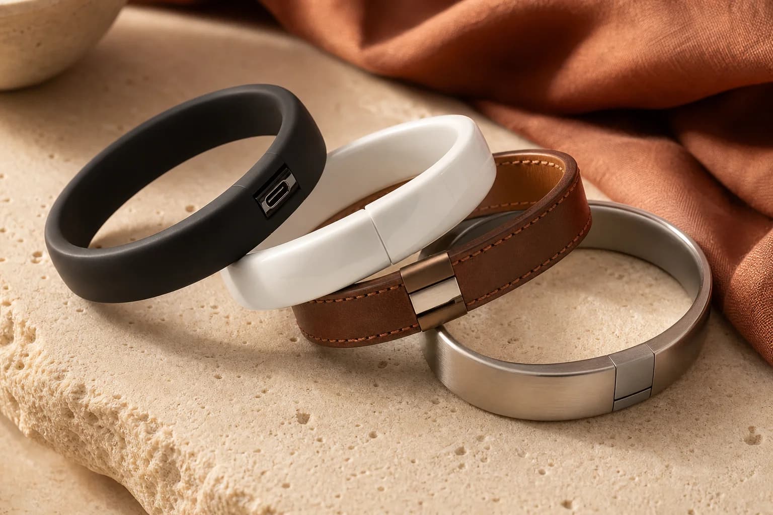 Chargelet bracelet chargers in every color and material